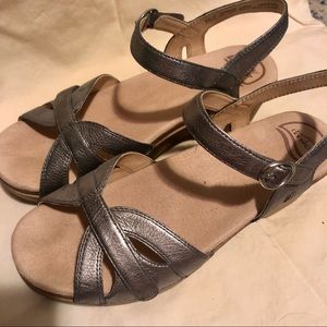 Metallic Dansko Clogs